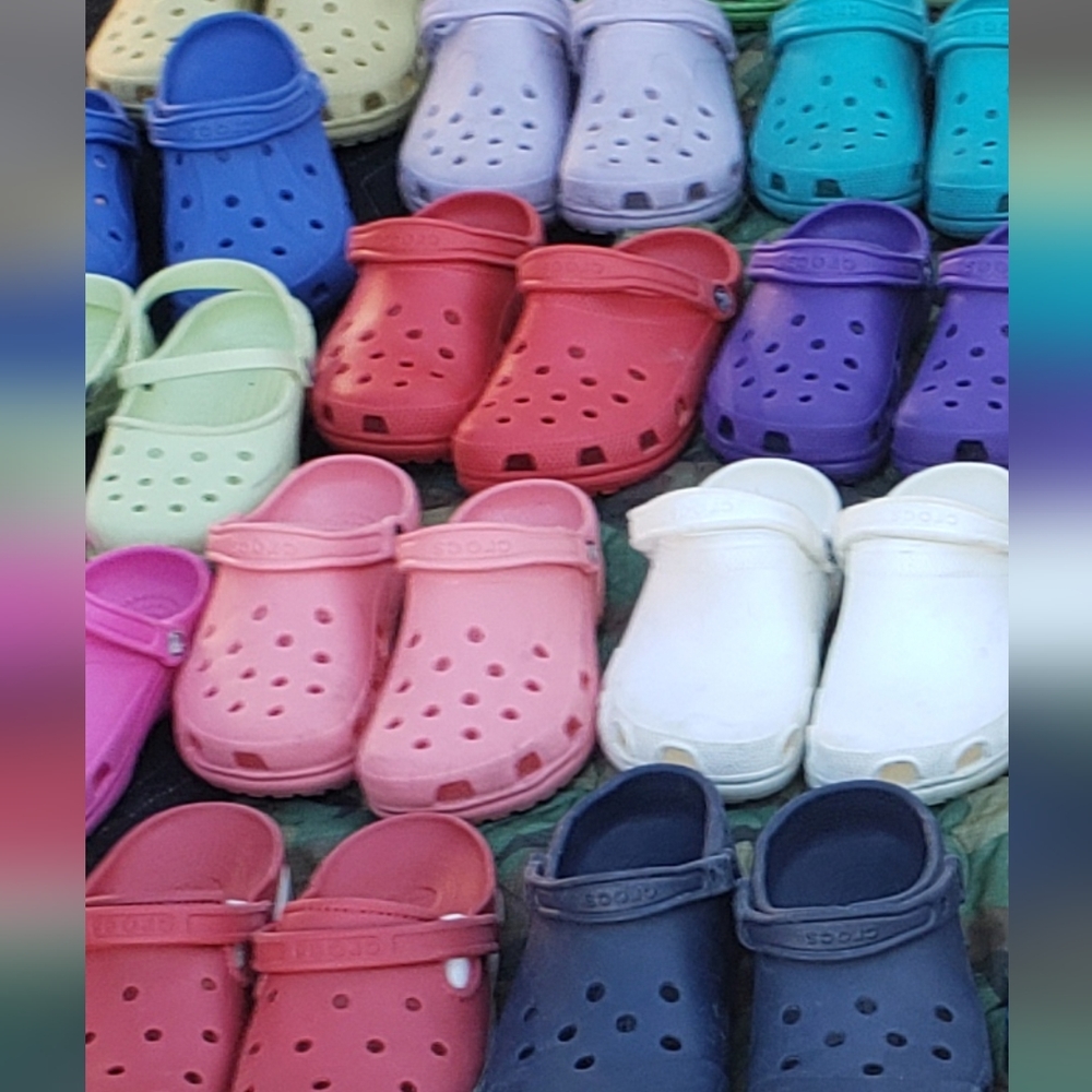 CROCS  many colors!!$10 year sale!!